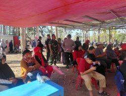 Babinsa Widodaren Hadiri dan Amankan Kegiatan Grand Opening Pasar Wisata Kampung Kerbau