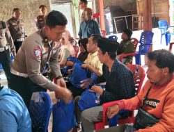 HUT Lalu Lintas ke-71, Satlantas Polres Ngawi Berbagi dan Peduli Penyandang Disabilitas