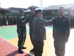Sinergitas TNI dan Perhutani, Kodim Ngawi Gelar Pembekalan Karakter TAD Polhut Teritorial