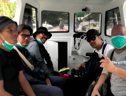 Lima jurnalis dilaporkan hilang kontak saat melakukan peliputan erupsi Gunung Anak Krakatau di perairan Selat Sunda, Senin