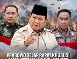 Prabowo Gelar Rapat Khusus Bahas Karhutla