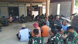 Kebersamaan Warga Jatipuro dan Satgas TMMD ke-130, Wujud Nyata Kemanunggalan TNI dan Rakyat