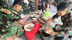 Bu Supiyah, Sosok di Balik Semangat Personel Satgas TMMD ke-130 Kodim Ngawi