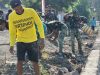 Hari Keempat Pembangunan Talud TMMD ke-130 Kodim Ngawi, Progres Capai 80 Persen